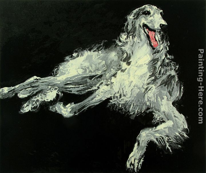 Leroy Neiman Borzoi